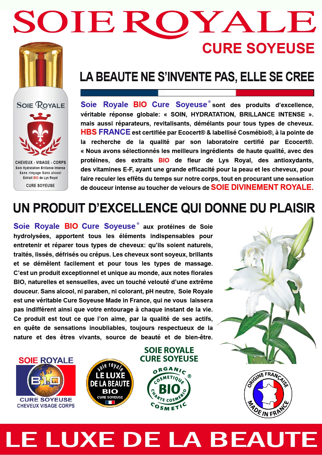 Serum Soie Royale